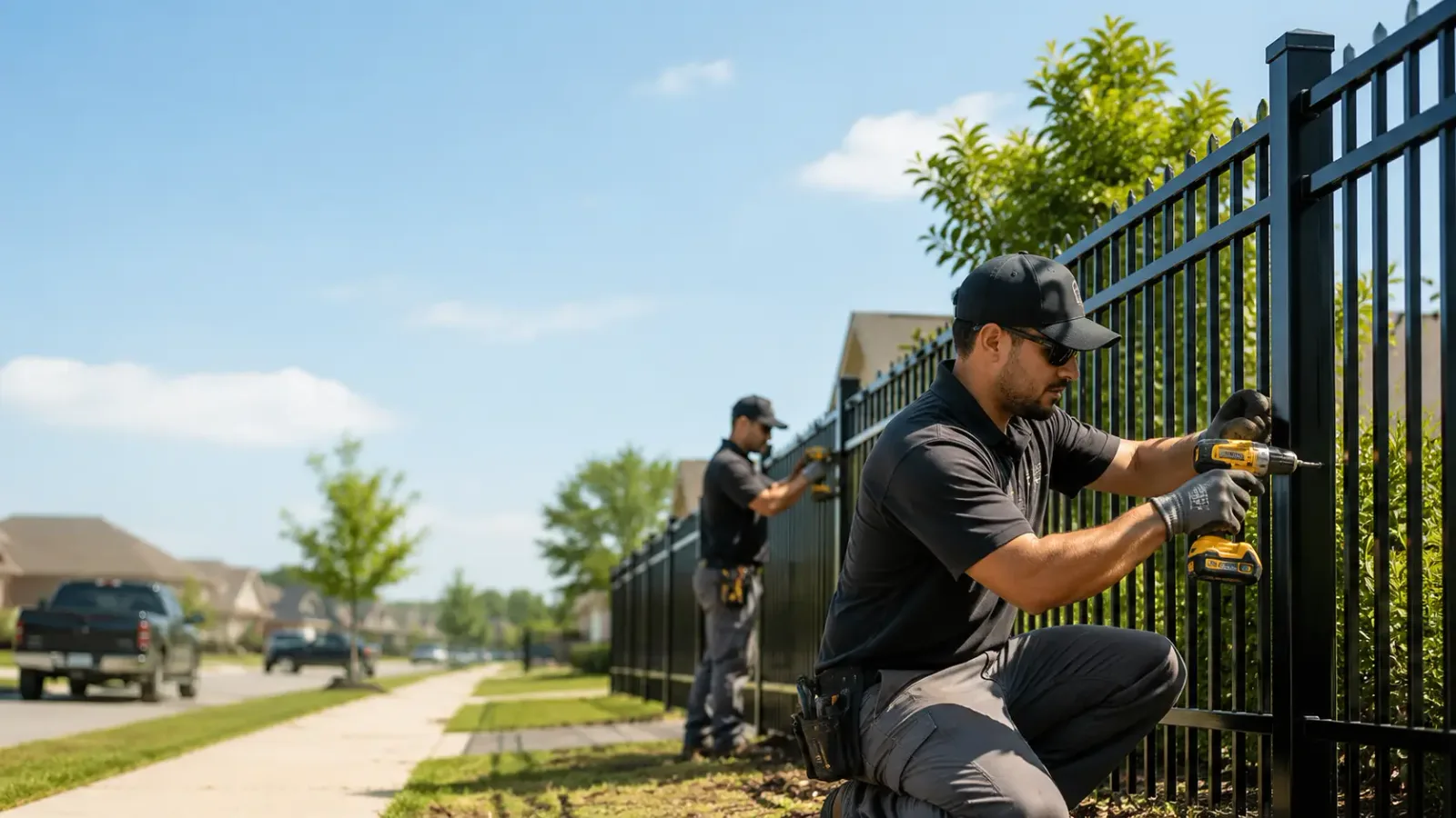 Metal Fence Installation in Poolville, TX